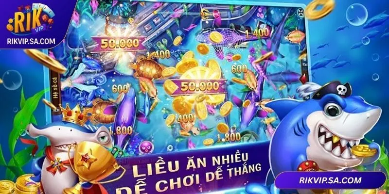 Bắn Cá Đổi Thưởng Rikvip – Thế Giới Giải Trí Hiện Đại 3 Hệ thống game săn thưởng với nhiều ưu điểm